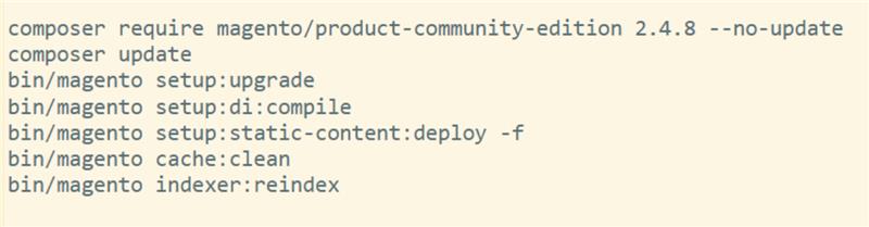 Upgrade Using Composer